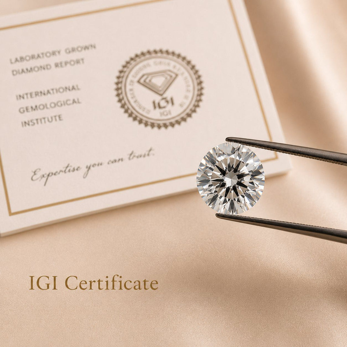 IGI laboratory grown diamond report
